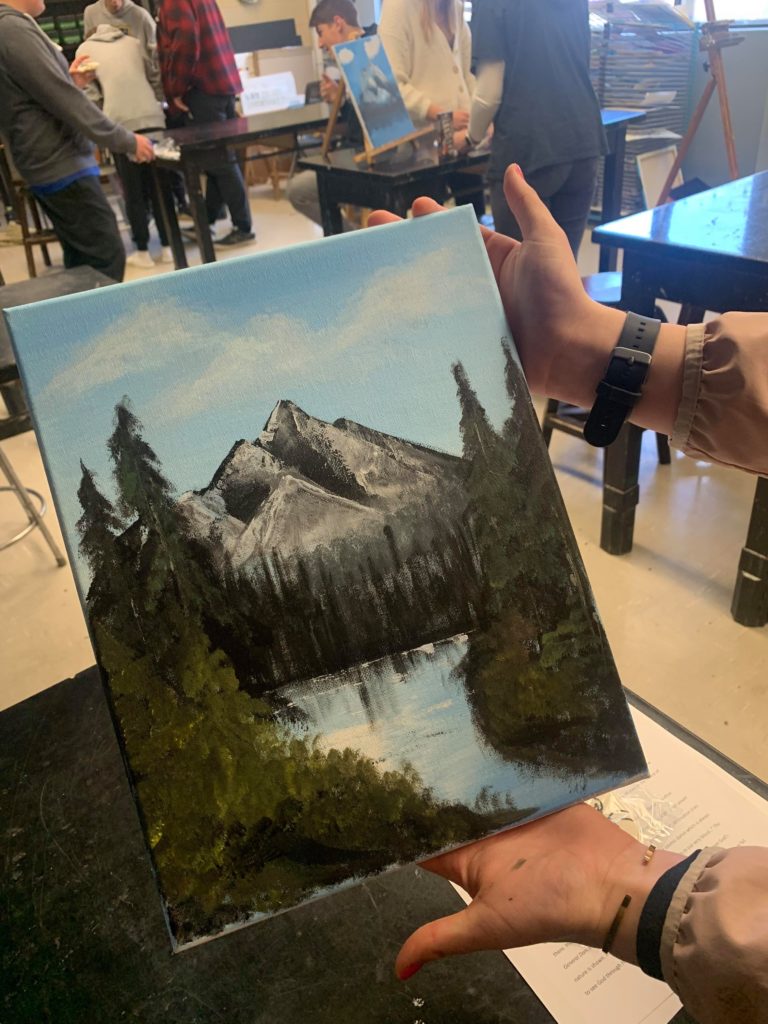 Bob ross a christian